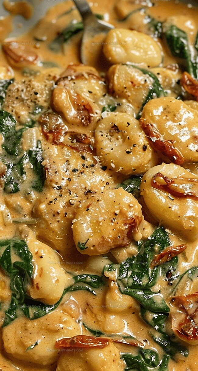 Why Creamy Spinach and Sundried Tomato Gnocchi Is So Comforting