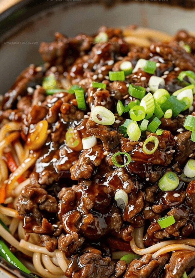Cooking Directions for Savory Beef Noodle Stir-Fry