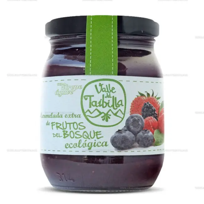 Valle del Taibilla Mermelada Bio de Frutos del Bosque