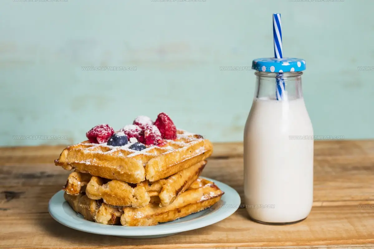 5 Easy Milk Alternatives for Fluffy Waffles