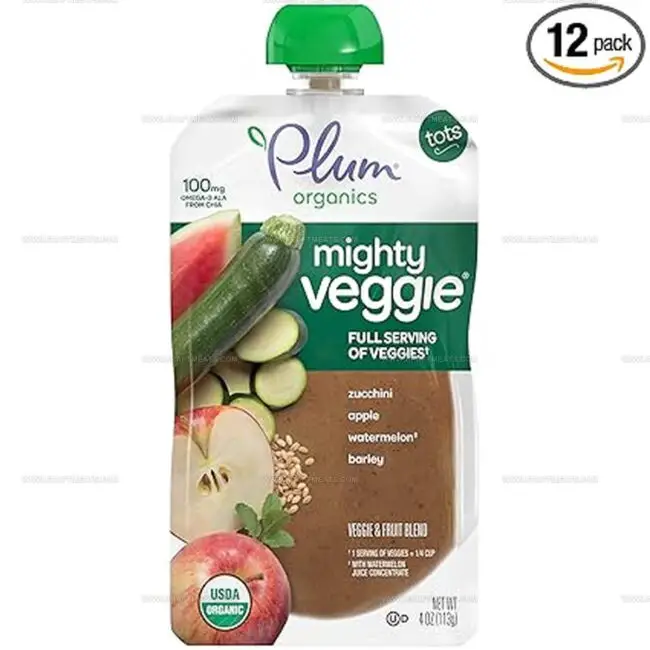 Unsweetened Zucchini Puree