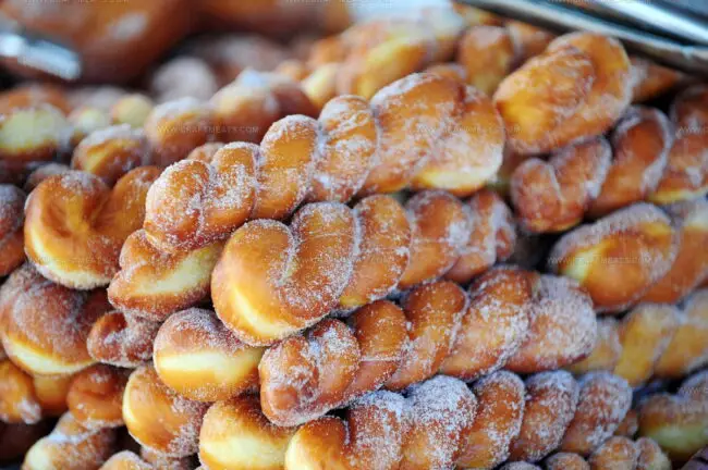 Korean Twisted Donuts (Kkwabaegi)