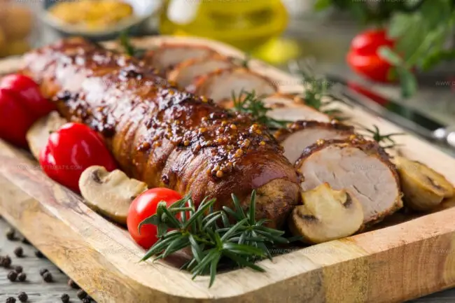 Pork Tenderloin With Honey Garlic Sauce