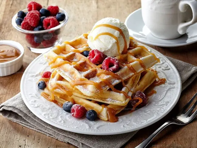 What Milk Does for Waffle Texture