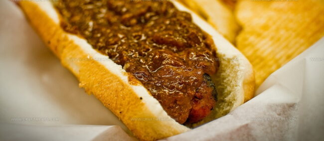 Half-Smoke Hot Dog